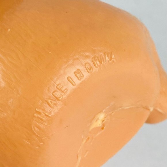 Brown Seated Teddy Bear Pretend Play Plastic Toy Figure Kids MLO 325 3.75 in - Picture 10 of 10